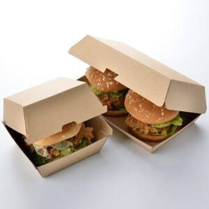 UAE Burger Boxes Kraft